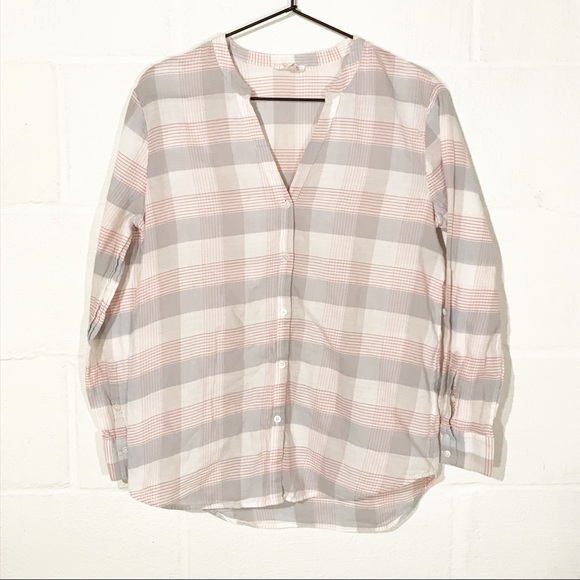 Soft Joie Plaid Button Down Shirt